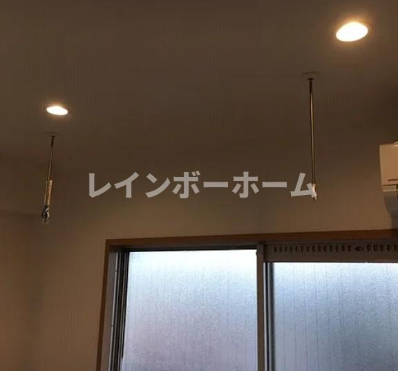 タカバシハイツのバルコニー