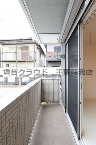 エヴァーラスティング千葉のバルコニー|外からの目が気にならないバルコニーで洗濯物が干せます