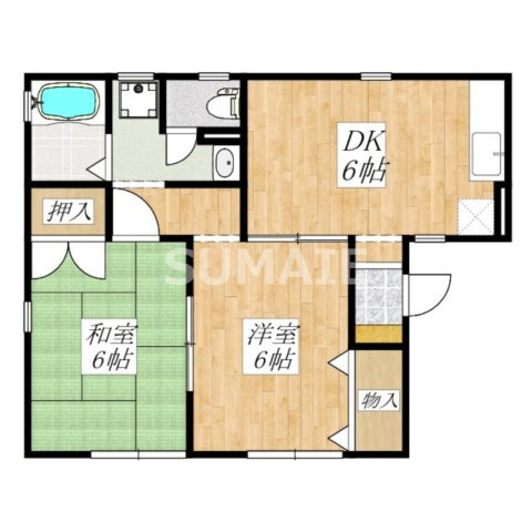 ジュネス石川の間取り|間取りです☆