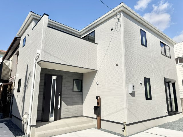 中央区 篠ケ瀬町　1号棟の外観|2026年9月に完成予定です。お楽しみに！