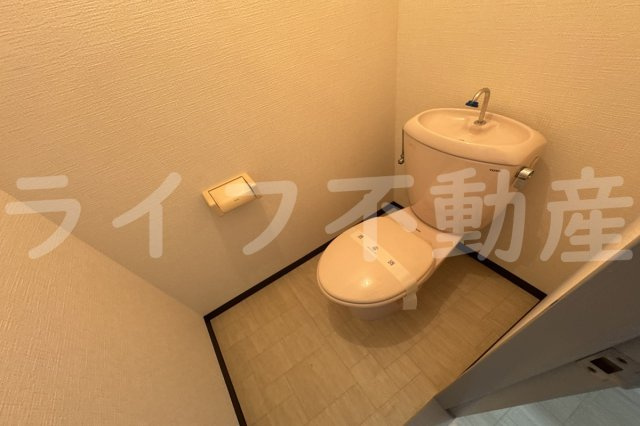 シロハイヌ今米のトイレ|トイレもきれいです