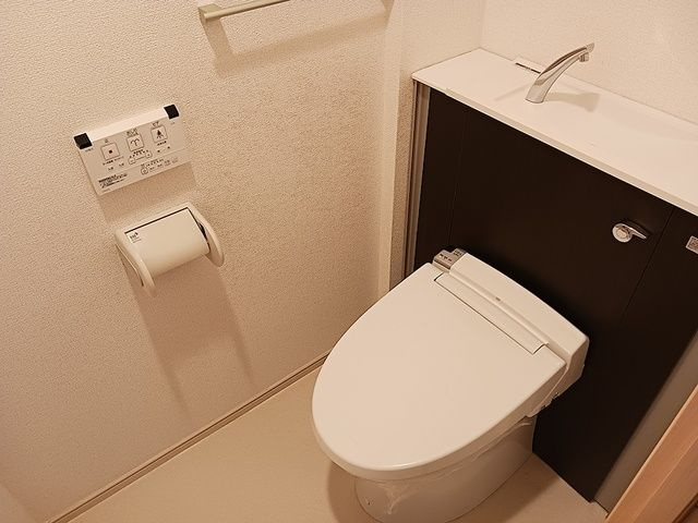 スカイブルーレジデンス横浜のトイレ