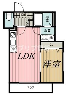 LUNIGHT都賀（ルナイトツガ）の間取り