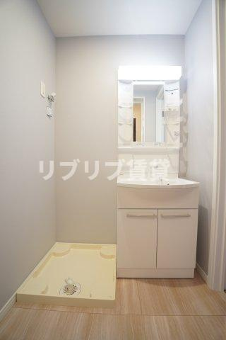 LUNIGHT都賀（ルナイトツガ）の洗面所