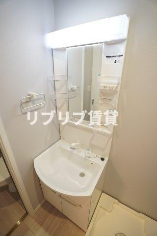 LUNIGHT都賀（ルナイトツガ）の洗面所