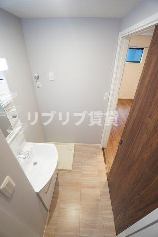 LUNIGHT都賀（ルナイトツガ）の洗面所