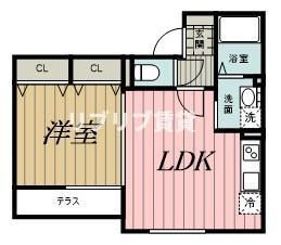 LUNIGHT都賀（ルナイトツガ）の間取り