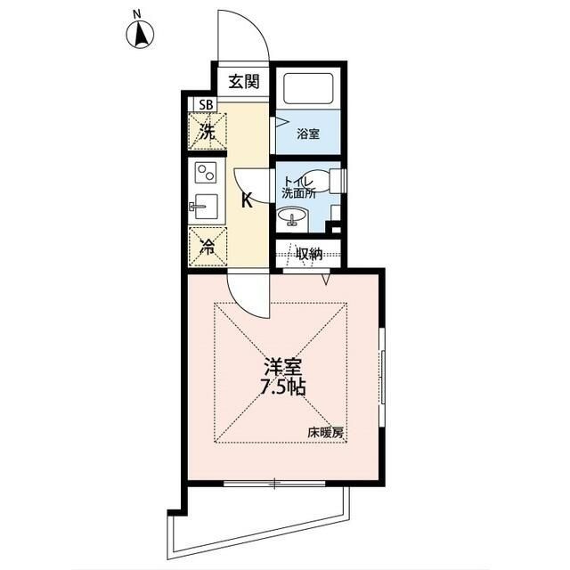 ピアコートＴＭ保谷弐番館の間取り