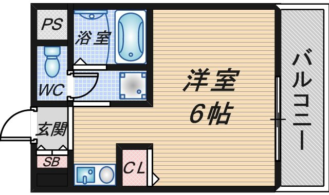 リバティーハイツの間取り
