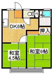 メゾン船橋の間取り