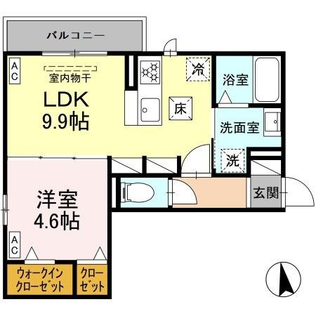 TORISIAの間取り