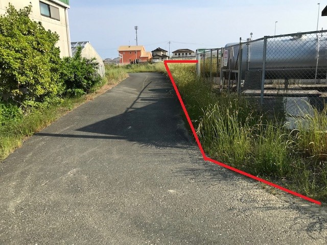 豊橋市野依町字井原53-1他の前面道路含む現地写真|前面道路含む現地写真