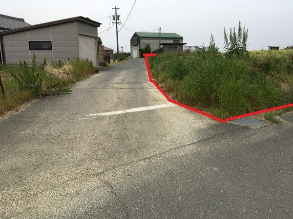 豊橋市野依町字井原53-1他の前面道路含む現地写真|前面道路含む現地写真