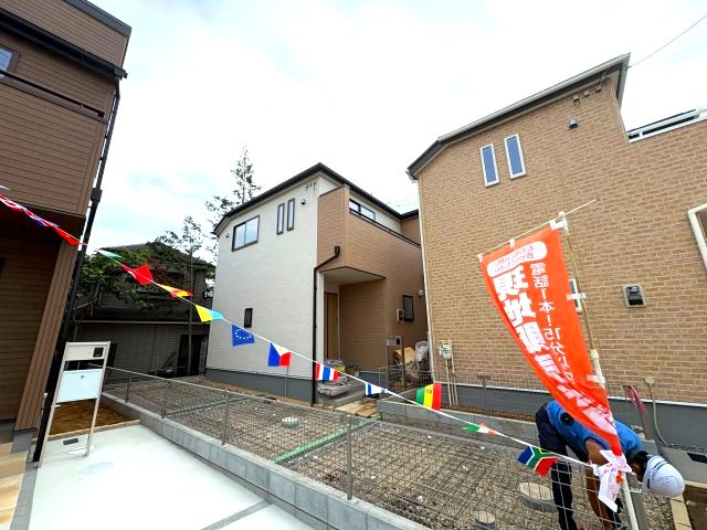 【仲介手数料半額】Livele Garden.S 川越中台　新築戸建全13棟の前面道路含む現地写真