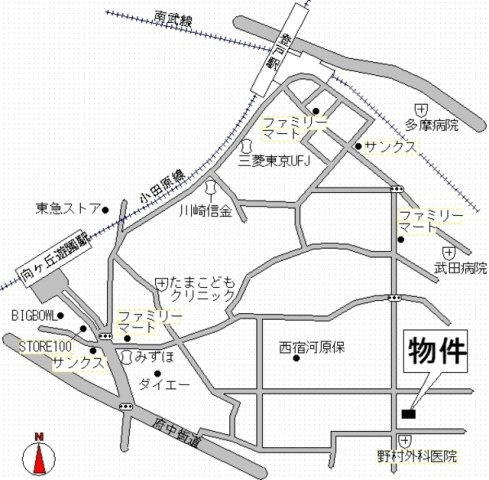 Ｄａｉｍｏｔｏ壱番館　Ａ棟の地図