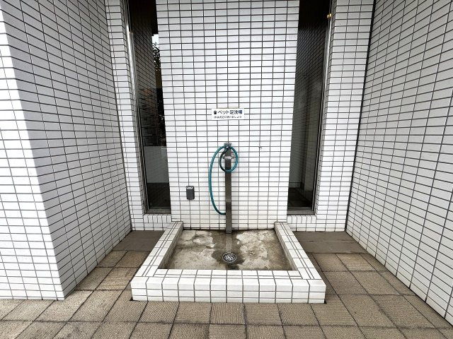 グランシエロ朝霞台シエナの丘のその他共用部分|ペット用洗い場
ペット飼育世帯に嬉しい専用の足洗い場を完備。お散歩帰りに足の汚れをサッと落としてからお部屋に入れるため、館内や室内を汚さず快適に過ごせます。