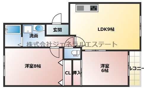 アルカディアの間取り