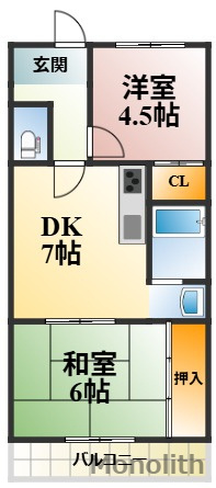 アムールセゾンの間取り