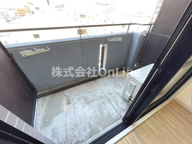 エクセルシオール長田のバルコニー