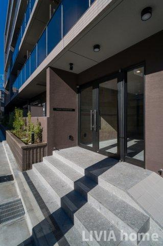 品川区豊町２丁目の賃貸マンションのエントランス