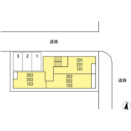 ｃａｓｓｅｒ（キャッセ）の区画図