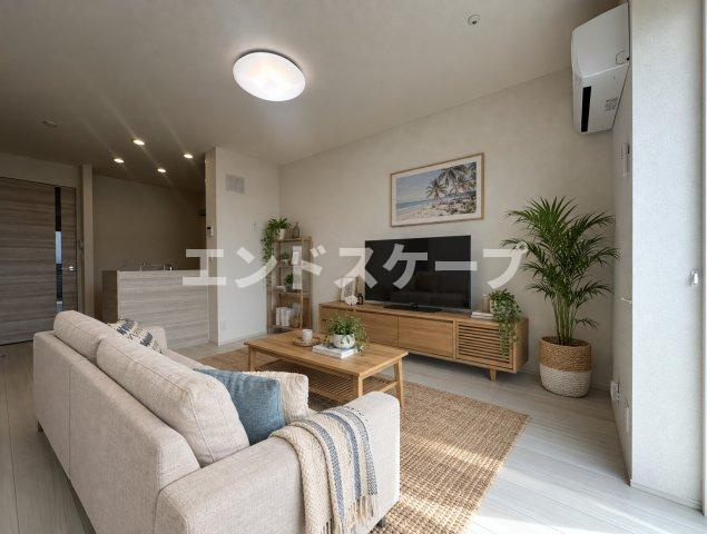 コンドミーニョ ジャルディーニの居間・リビング|高崎、前橋のお部屋探しはエンドスケープまで！お客様の理想お聞かせ下さい♪