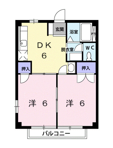 エステートＡ　　刈谷市の賃貸ならクラスホーム刈谷店の間取り