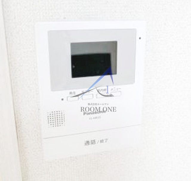 クレイノサンザシのセキュリティ|モニター付きインターホンです。