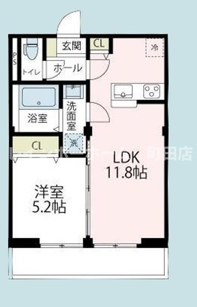 ルミヌ・シャンブル※初期費用分割後払いサービス利用可能物件の間取り