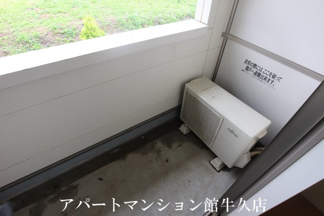 パサニアテラスのバルコニー