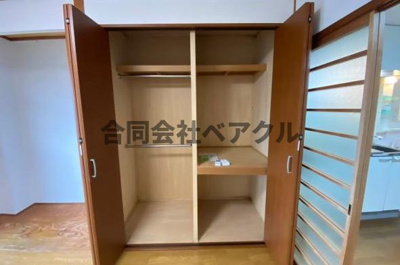 【収納】 | メゾンベルジュール | 大きなスペースがあり、収納には困りません
