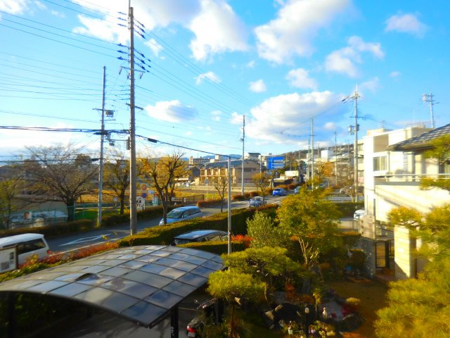 高槻市上土室１丁目のアパートの展望