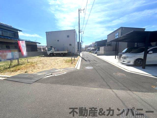南黒田23区画の前面道路含む現地写真|前面道路含む現地写真です