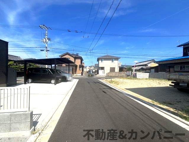 南黒田23区画の前面道路含む現地写真|前面道路含む現地写真です