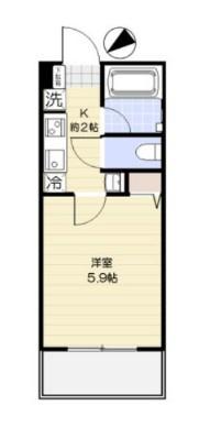 レガーロ東長崎の間取り