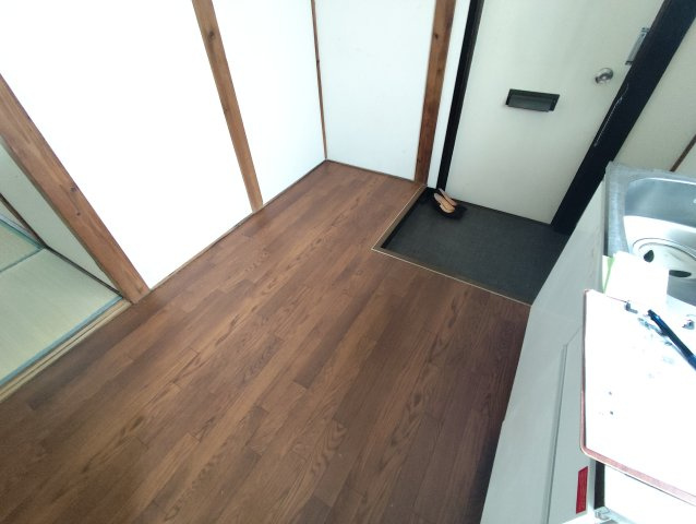 松島荘の玄関