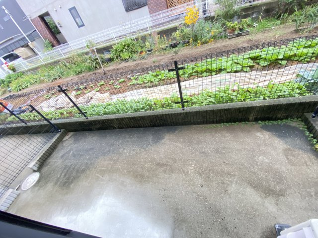 【庭】 | カモミールコート | お庭でゆったりと過ごせます