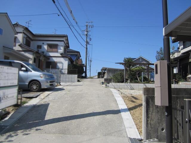 【トーヨーホーム売主/売土地】東郷町春木新池Ⅳの前面道路含む現地写真|現地（2024年4月）撮影