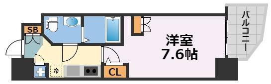 セレニテ堺筋本町リアンの間取り