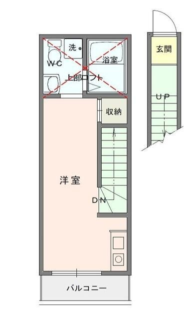 豊島区高田１丁目のアパート