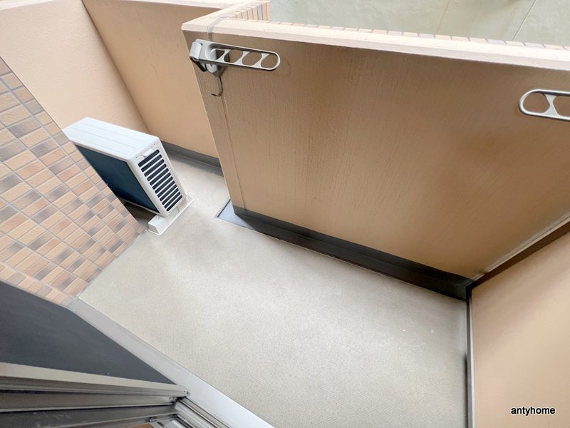 プレサンス本町リアルシティ　仲介手数料無料のバルコニー