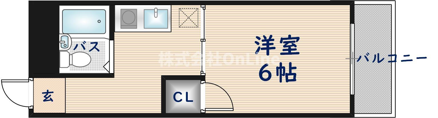 シャトーエソールの間取り