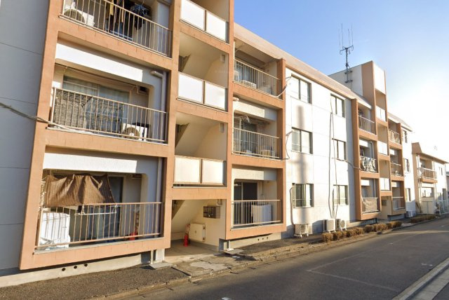 暁マンションのエントランス