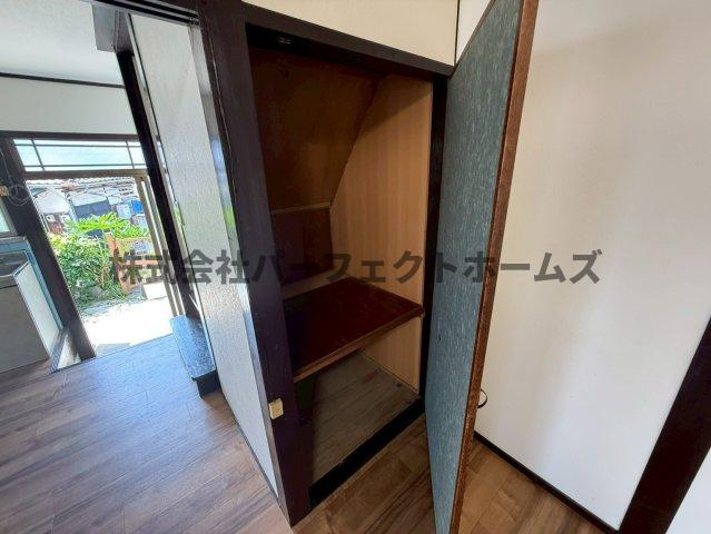 長尾元町3丁目戸建　賃貸の収納|専用の収納スペースです