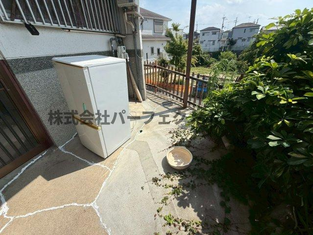 長尾元町3丁目戸建　賃貸の庭|お庭が付いています