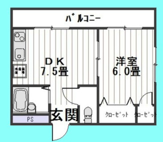 【間取り】 | エクセルピア西糀谷 | エクセルピア西糀谷