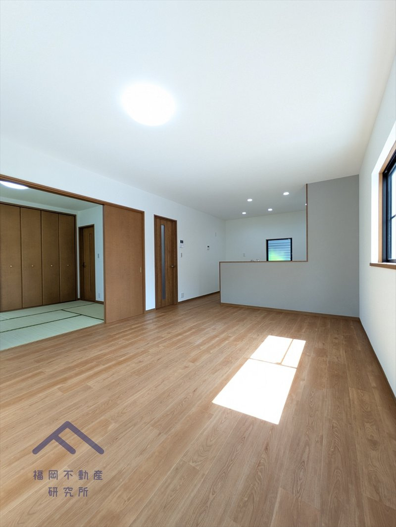 古賀市花見東４丁目　戸建ての居間・リビング