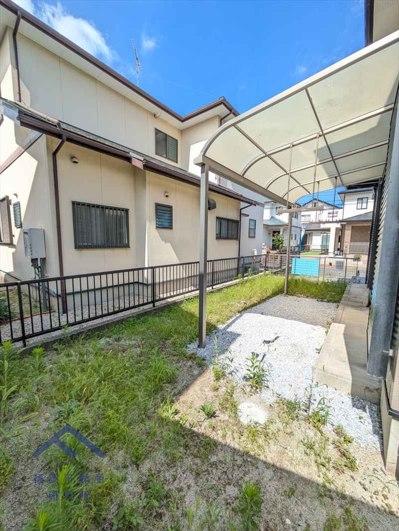古賀市花見東４丁目　戸建ての庭