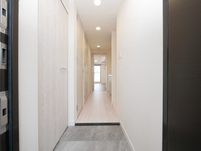 プレサンス上町台筆ヶ崎 NORTHの玄関