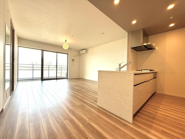 Sun Village A棟 8階の居間・リビング
